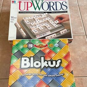 Games Blockus and Upwords - new and like new condition
